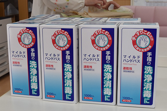 正しい手洗いの実践