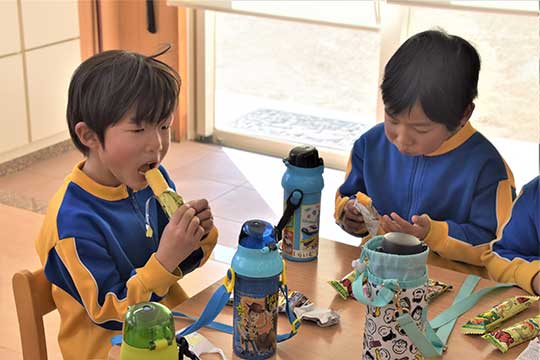 白鳥見学と買い物実習