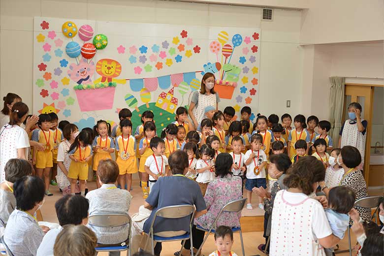 地域老人会と交流
