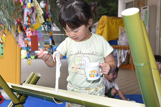 流しそうめん